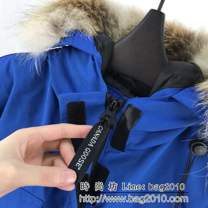 CanadaGoose加拿大鵝 明星同款 胸前章 防寒絨布羽絨服 男女同款 情侶款 ydi1619